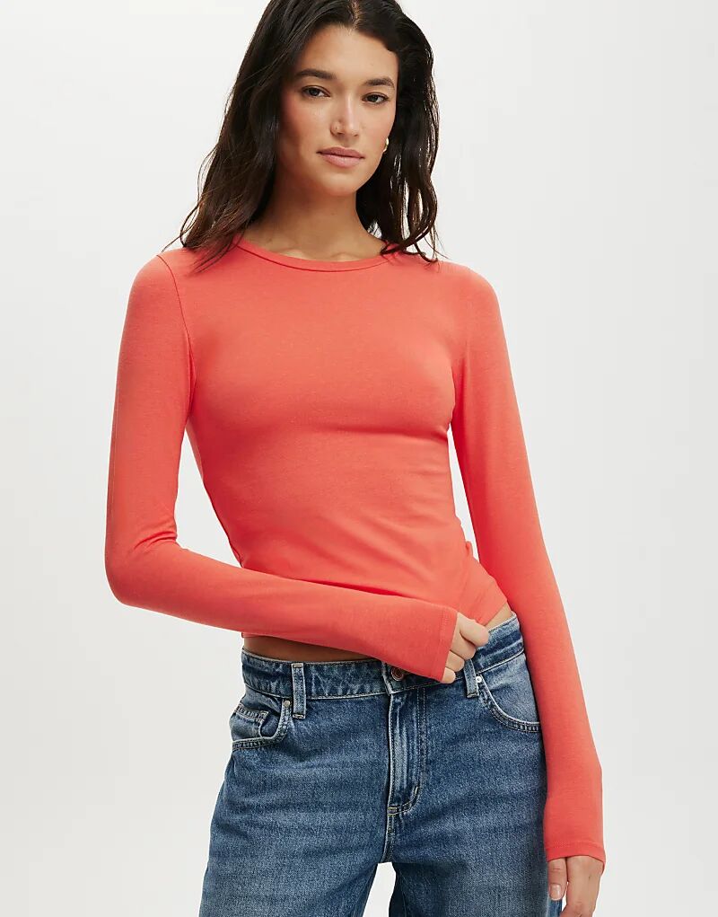 Футболка Cotton On All Day с длинными рукавами, розового цвета Cotton On
Футболка Cotton On All Day с длинными рукавами, розового цвета Cotton On