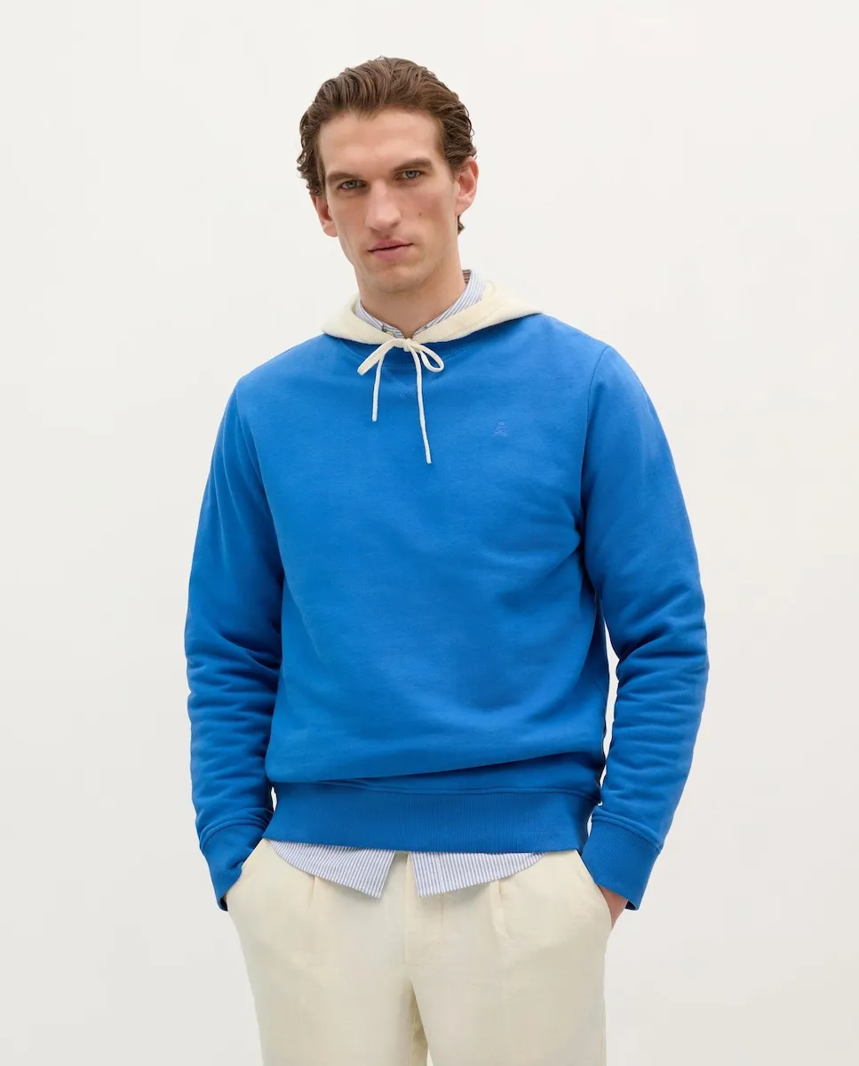 Мужская базовая хлопковая толстовка Scalpers, синий
Мужская базовая хлопковая толстовка Scalpers, синий