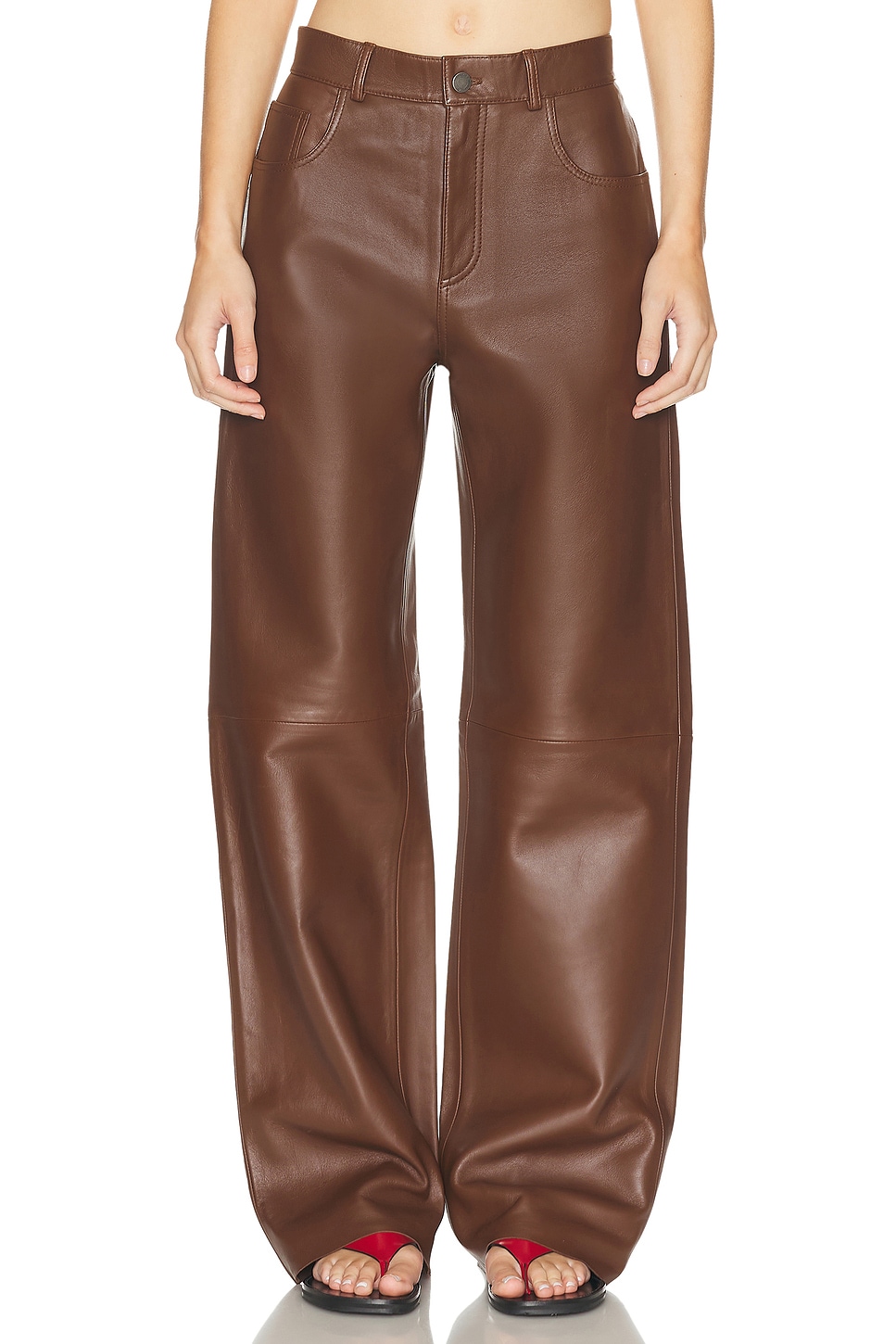 Кожаные брюки Bonnie Haikure, Chocolate
Кожаные брюки Bonnie Haikure, Chocolate