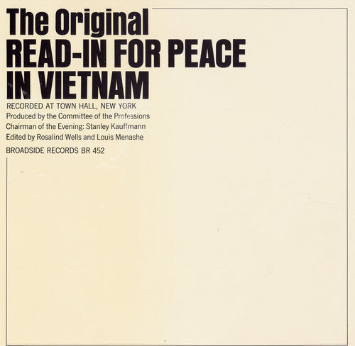 CD диск Read-in for Peace Vietnam / Va: Read-In for Peace Vietnam / Various
CD диск Read-in for Peace Vietnam / Va: Read-In for Peace Vietnam / Various