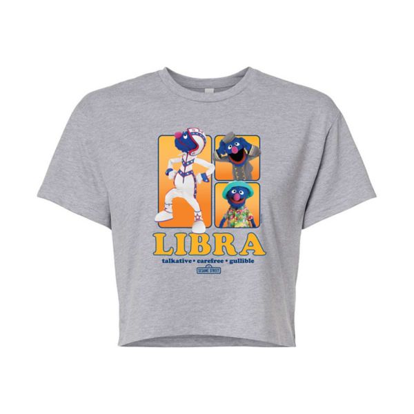 Детская укороченная футболка с Гровером из "Улицы Сезам" Licensed Character, серый
Детская укороченная футболка с Гровером из "Улицы Сезам" Licensed Character, серый