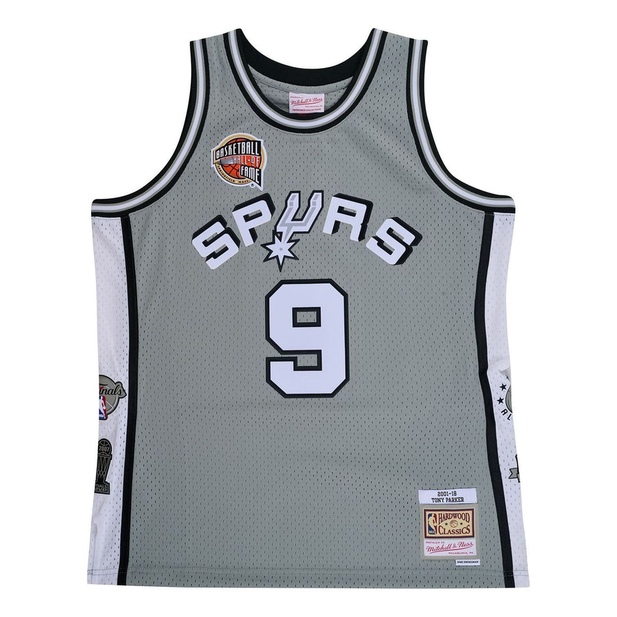 Джерси Mitchell & Ness x NBA San Antonio Spurs Hall Of Fame Swingman Jersey 'Tony Parker 9', серый
Джерси Mitchell & Ness x NBA San Antonio Spurs Hall Of Fame Swingman Jersey 'Tony Parker 9', серый
