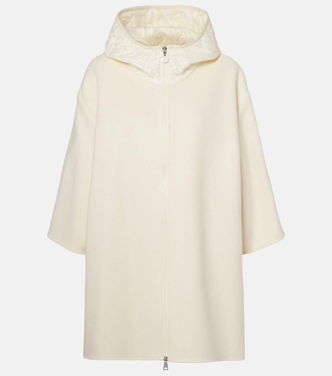 Куртка из шерстяной смеси с логотипом Moncler, белый
Куртка из шерстяной смеси с логотипом Moncler, белый