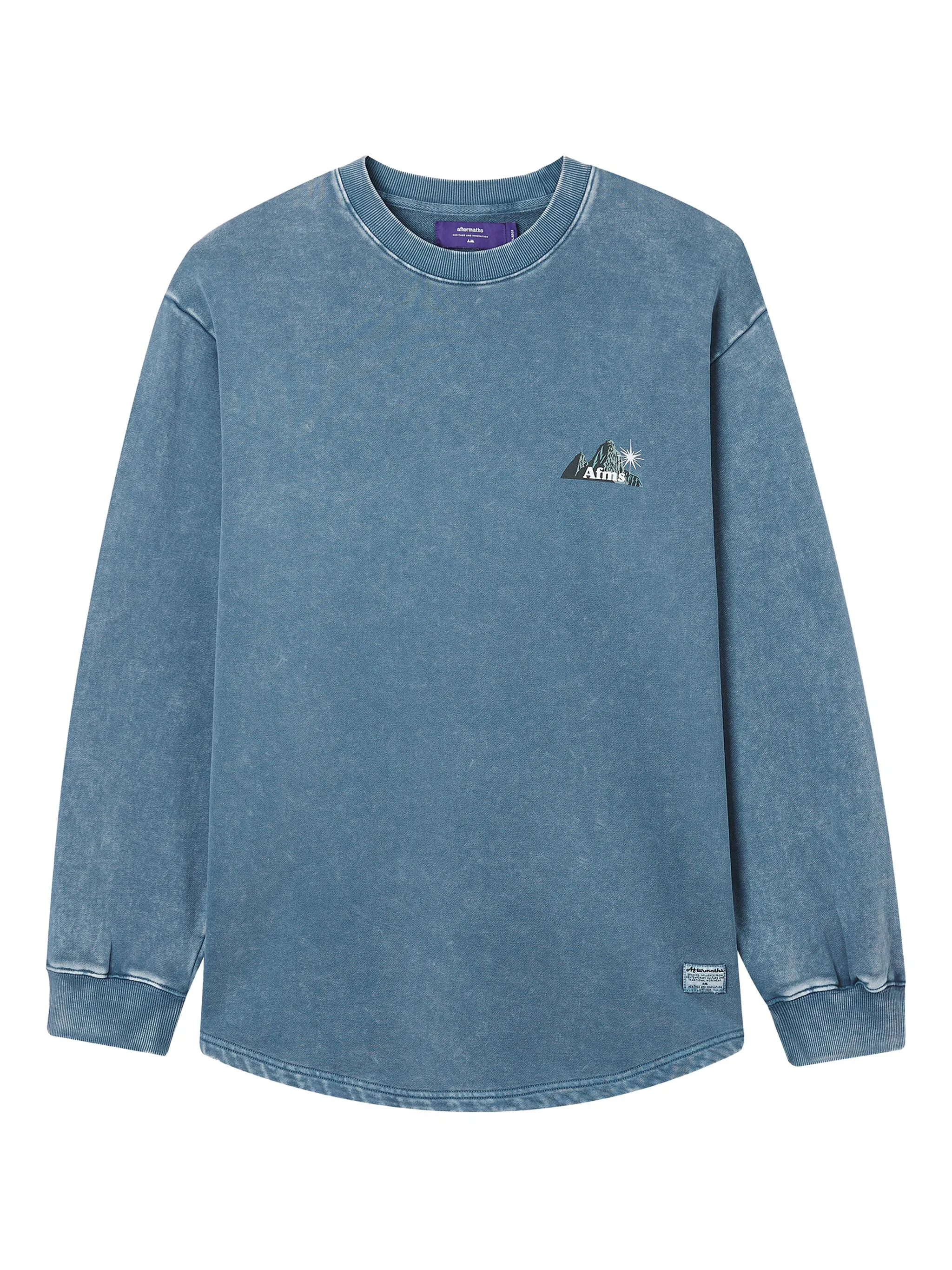 Свитер с логотипом Aftermaths, синий
Свитер с логотипом Aftermaths, синий
