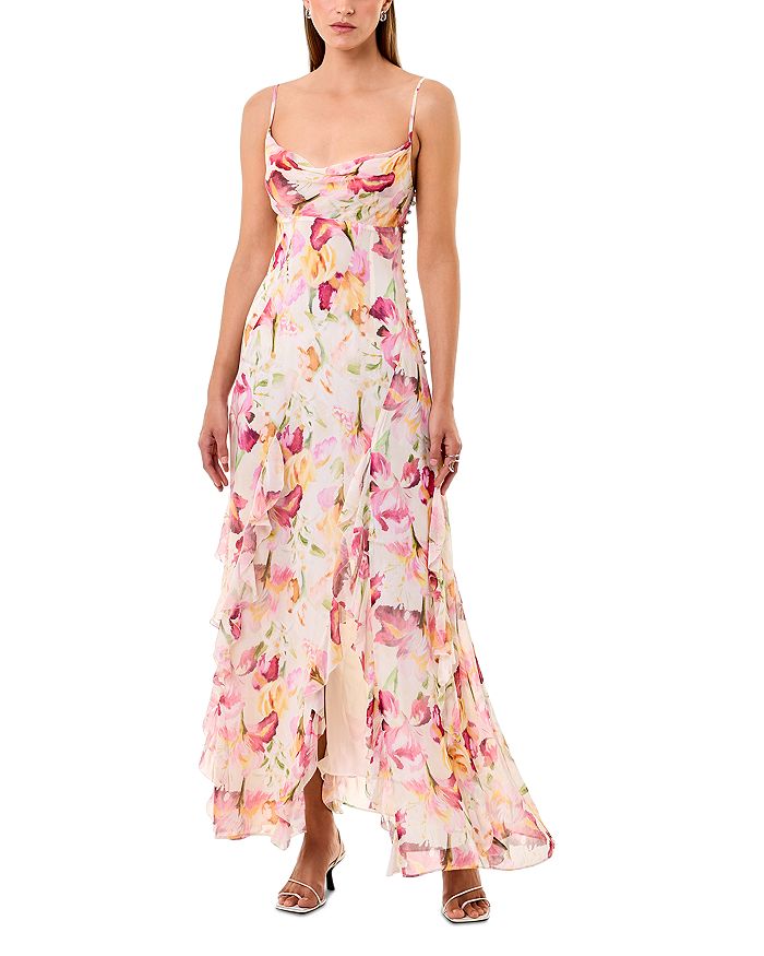 Камила Платье с воротником-капюшоном и рюшами Nicholas, мультиколор
Камила Платье с воротником-капюшоном и рюшами Nicholas, мультиколор