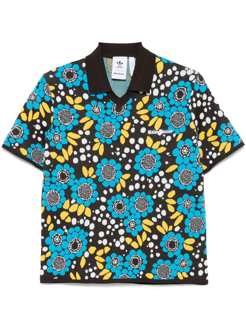 Рубашка поло с цветочным принтом Adidas, синий
Рубашка поло с цветочным принтом Adidas, синий