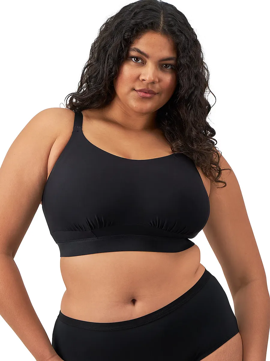 Бюстгальтер без косточек Downtime Elomi, черный
Бюстгальтер без косточек Downtime Elomi, черный