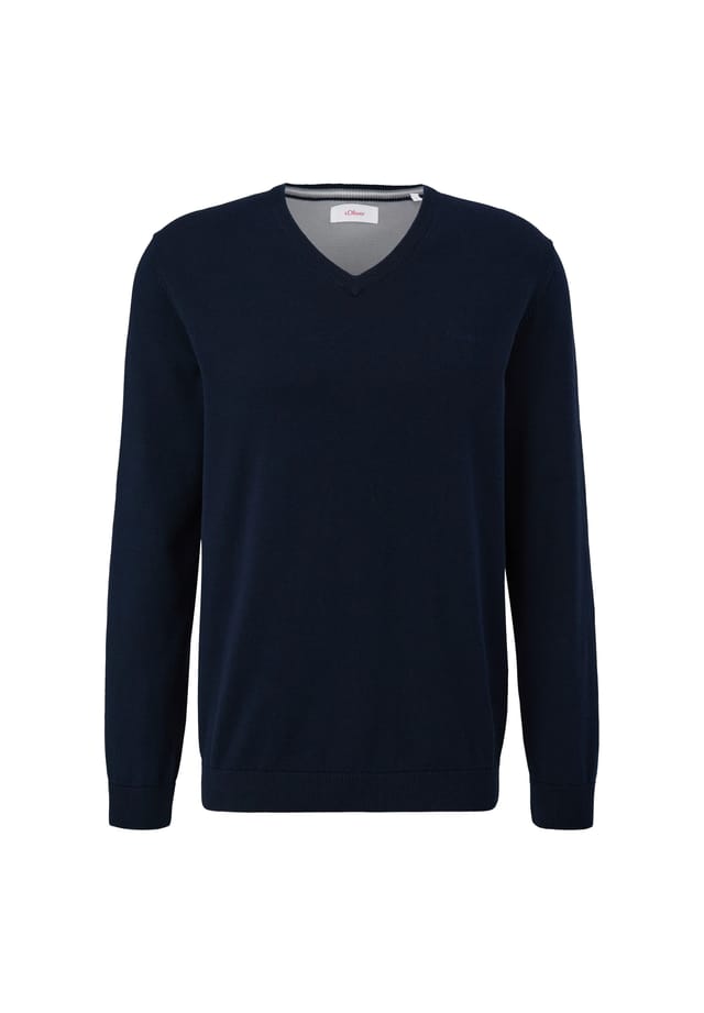 Вязаный свитер хлопок S.Oliver, синий
Вязаный свитер хлопок S.Oliver, синий