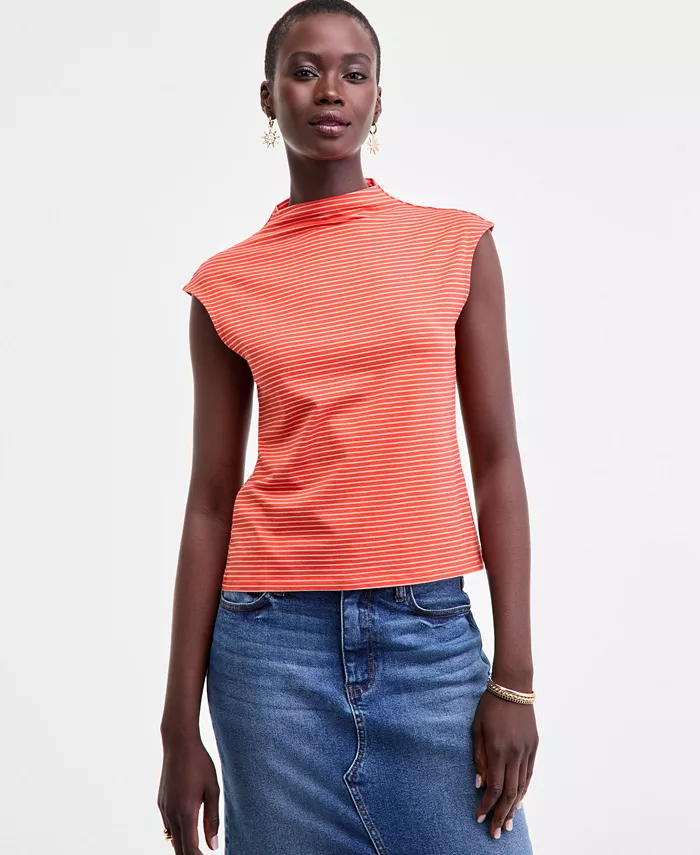 Женская футболка без рукавов с воротником-воронкой On 34th, оранжевый
Женская футболка без рукавов с воротником-воронкой On 34th, оранжевый