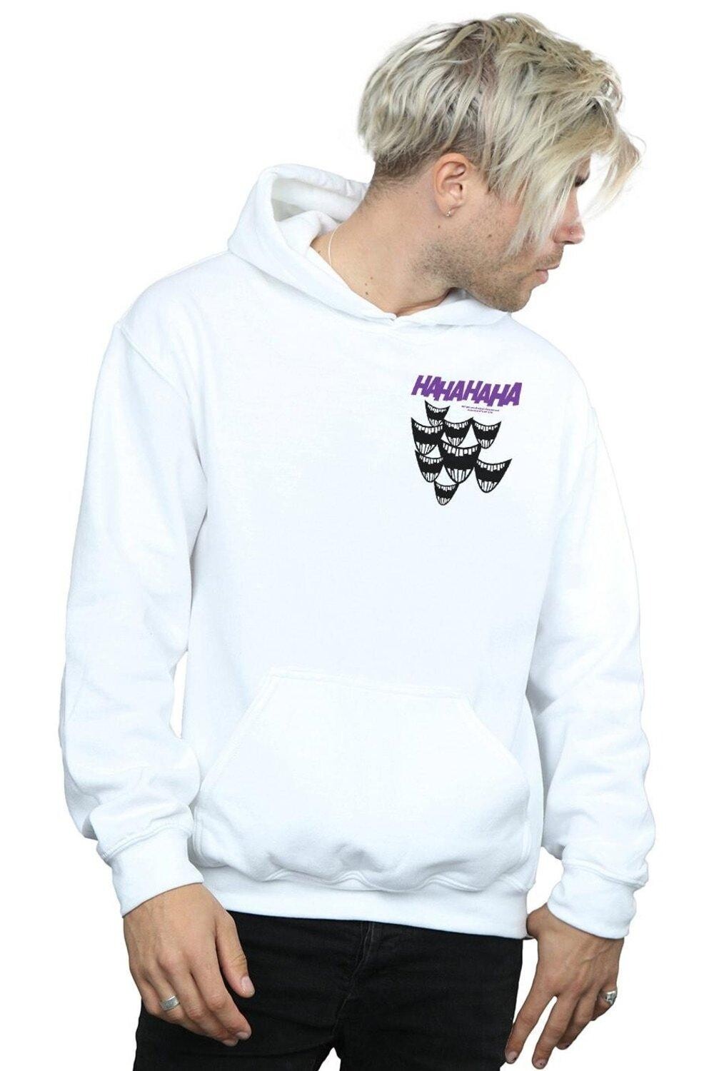 Толстовка с принтом на груди «Бэтмен Джокер» DC Comics, белый
Толстовка с принтом на груди «Бэтмен Джокер» DC Comics, белый