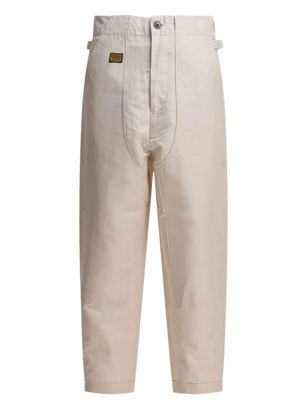 Брюки с нашивкой-логотипом KAPITAL
Брюки с нашивкой-логотипом KAPITAL