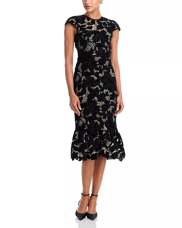 Платье-Миди Clover с открытой спиной Alice And Olivia, черный
Платье-Миди Clover с открытой спиной Alice And Olivia, черный