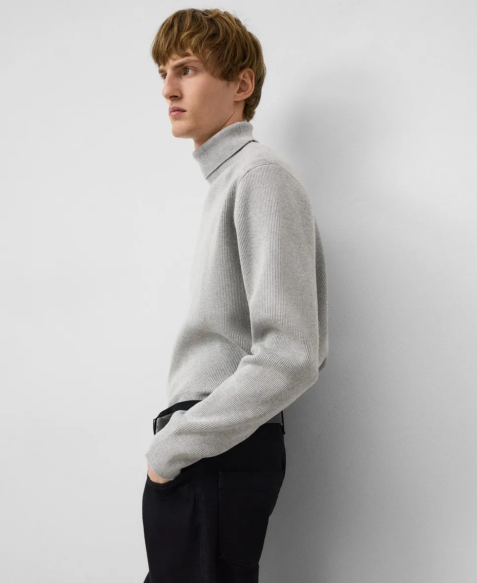 Мужской хлопковый свитер с высоким воротником Adolfo Dominguez, белый
Мужской хлопковый свитер с высоким воротником Adolfo Dominguez, белый