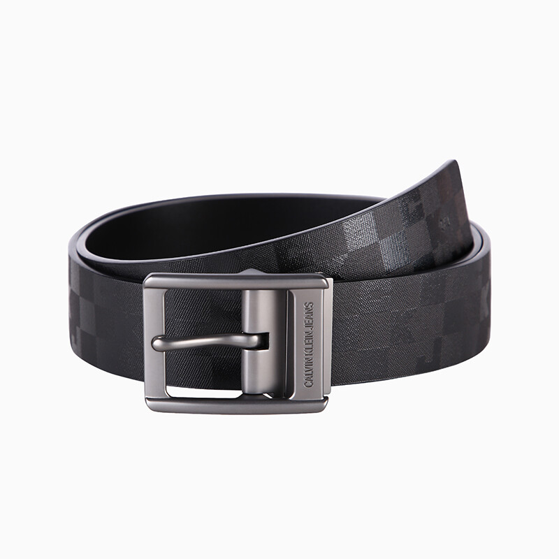 Ремень клетчатый Calvin Klein Jeans двусторонний, черный
Ремень клетчатый Calvin Klein Jeans двусторонний, черный