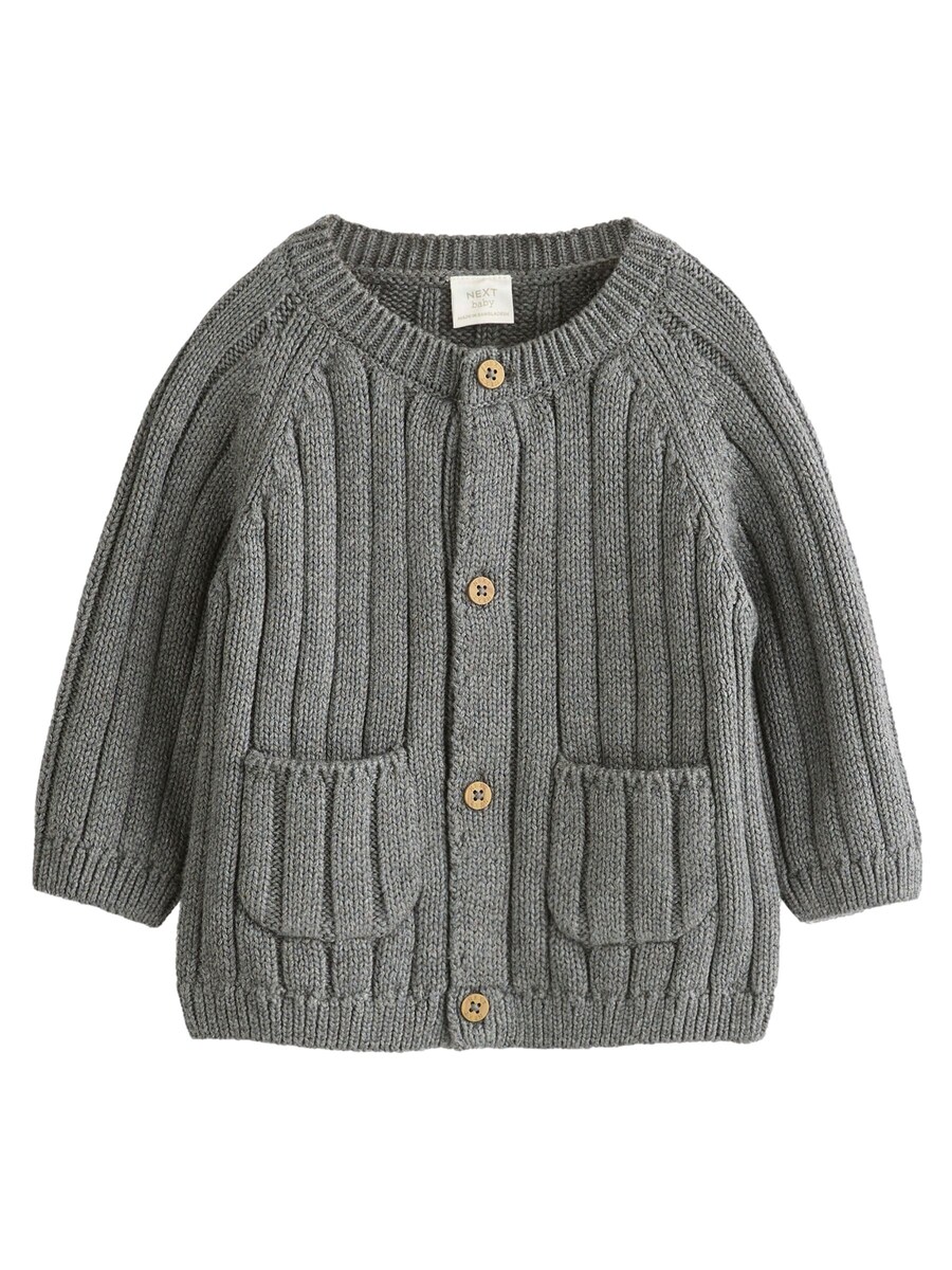 Вязаный кардиган Next, серый
Вязаный кардиган Next, серый