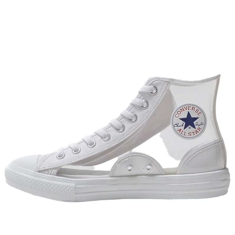 Кеды Converse (Jennie) Chuck Taylor All Star Light Clearmaterial Hi, белый 
Кеды Converse (Jennie) Chuck Taylor All Star Light Clearmaterial Hi, белый