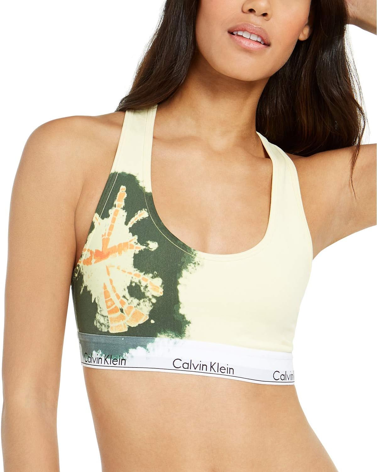 Женский современный хлопковый бюстгальтер-бралетт Calvin Klein без подкладки с принтом тай-дай, Polar Lights Tie Dye
Женский современный хлопковый бюстгальтер-бралетт Calvin Klein без подкладки с принтом тай-дай, Polar Lights Tie Dye