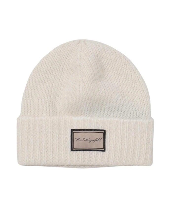 Вязаная шапка из шерсти альпаки Karl Lagerfeld, белый
Вязаная шапка из шерсти альпаки Karl Lagerfeld, белый