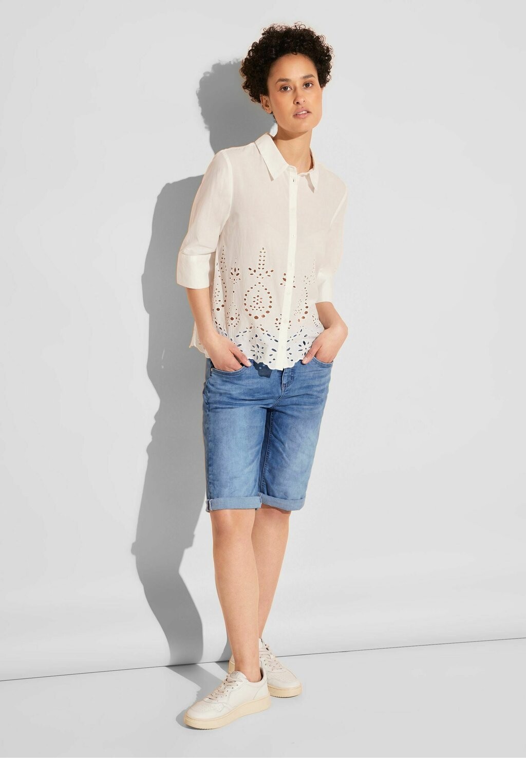 Джинсовые шорты Bermuda Street One, синие
Джинсовые шорты Bermuda Street One, синие