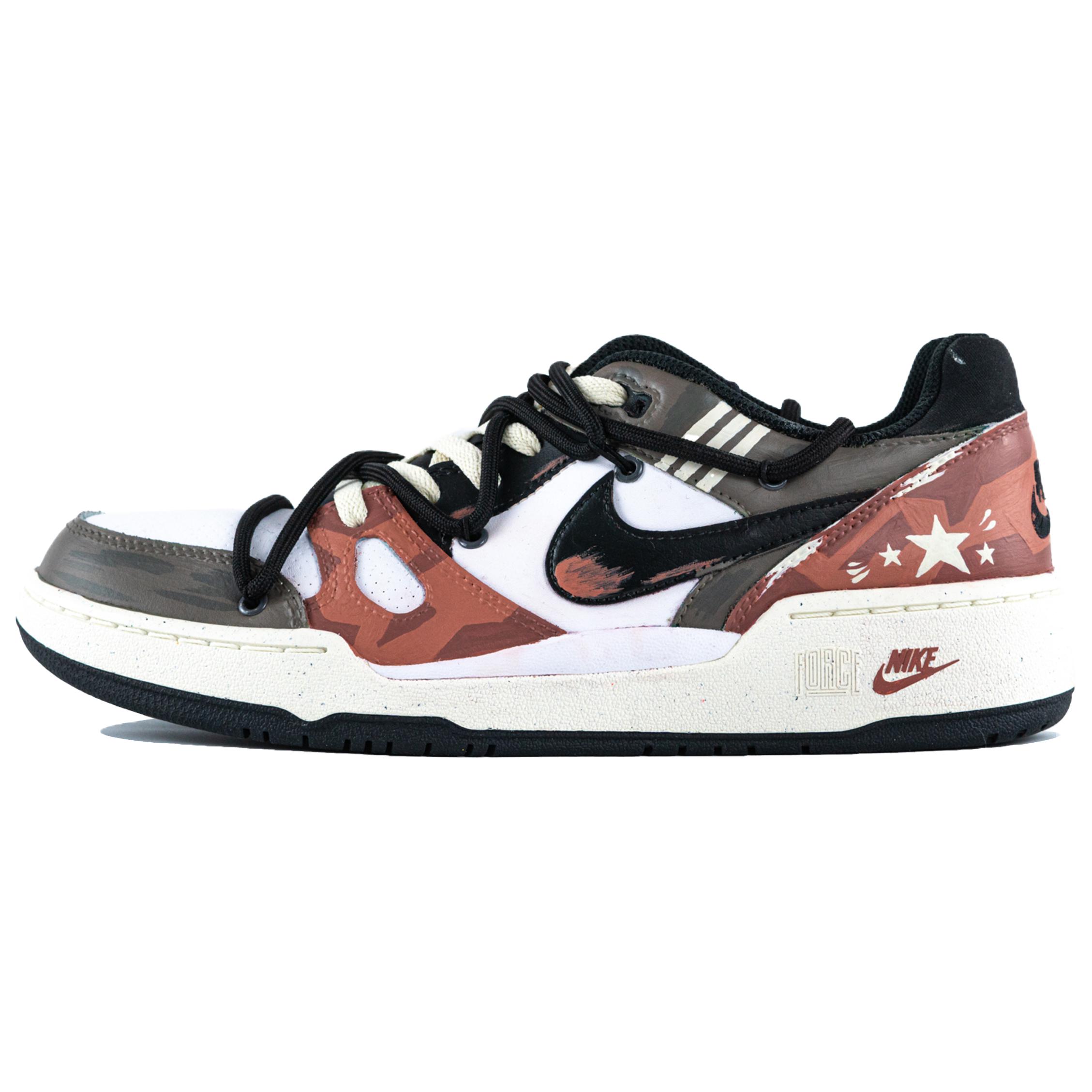 Nike Кроссовки для скейтбординга Full Force Low Top, мужские, шоколадного цвета
Nike Кроссовки для скейтбординга Full Force Low Top, мужские, шоколадного цвета