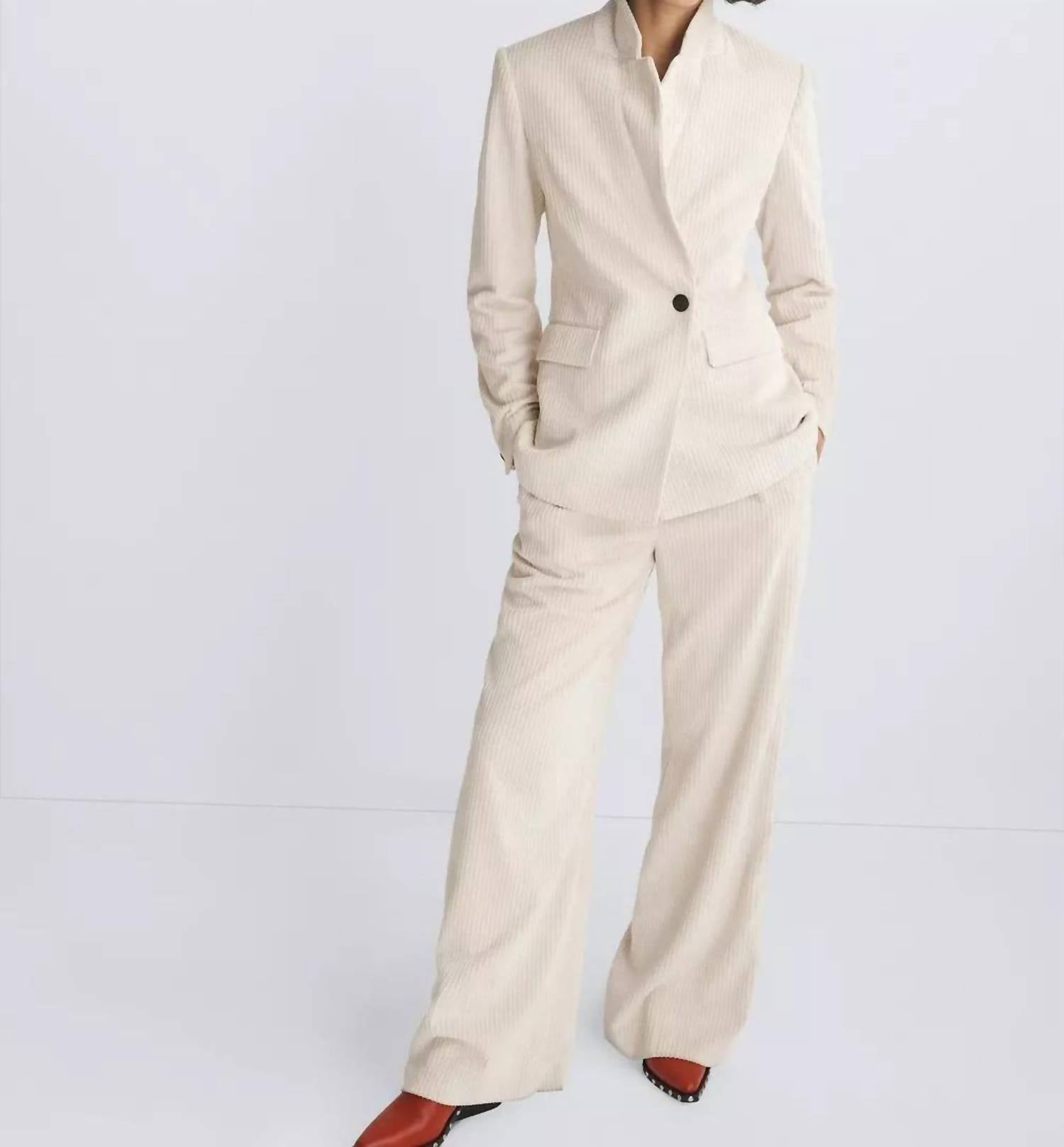 Вельветовый блейзер Tessa цвета слоновой кости rag & bone
Вельветовый блейзер Tessa цвета слоновой кости rag & bone