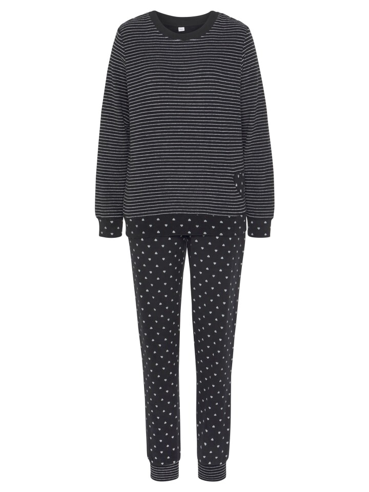 Пижама VIVANCE DREAMS, цвет steifen-/herzchen-muster
Пижама VIVANCE DREAMS, цвет steifen-/herzchen-muster