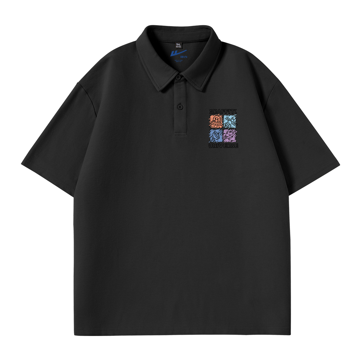 Мужская поло WARRIOR, черный
Мужская поло WARRIOR, черный