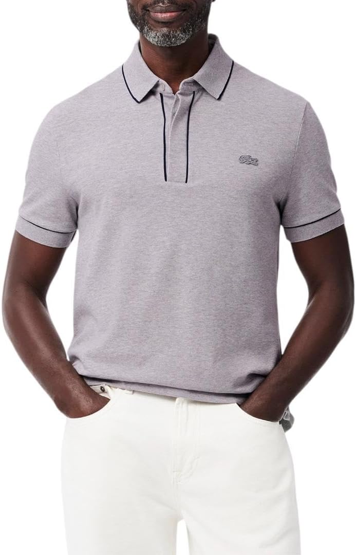 Lacoste мужская парижская поло с коротким рукавом regular fit и контрастным воротником и рукавами, Silver Chine, Серебристый, Lacoste мужская парижская поло с коротким рукавом regular fit и контрастным воротником и рукавами, Silver Chine
Lacoste мужская парижская поло с коротким рукавом regular fit и контрастным воротником и рукавами, Silver Chine, Серебристый, Lacoste мужская парижская поло с коротким рукавом regular fit и контрастным воротником и рукавами, Silver Chine