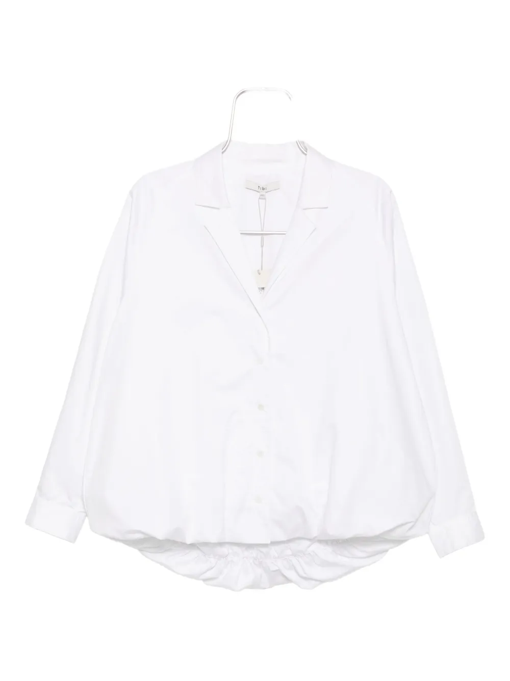 Поплиновая куртка с объемным подолом Tibi, белый
Поплиновая куртка с объемным подолом Tibi, белый