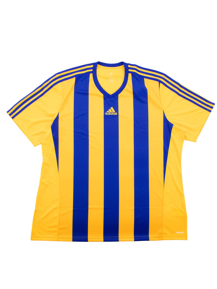 Рубашка в полоску Estro 13 Jersey желтого цвета adidas
Рубашка в полоску Estro 13 Jersey желтого цвета adidas