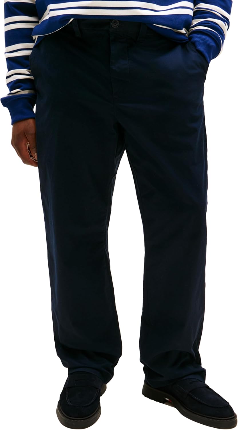 Мужские брюки-чиносы Tommy Hilfiger из эластичного хлопка для больших и высоких мужчин, классический крой, Navy Blazer
Мужские брюки-чиносы Tommy Hilfiger из эластичного хлопка для больших и высоких мужчин, классический крой, Navy Blazer