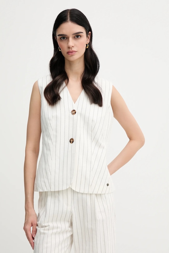 Жакет с добавлением льна Pedro Del Hierro, бежевый
Жакет с добавлением льна Pedro Del Hierro, бежевый