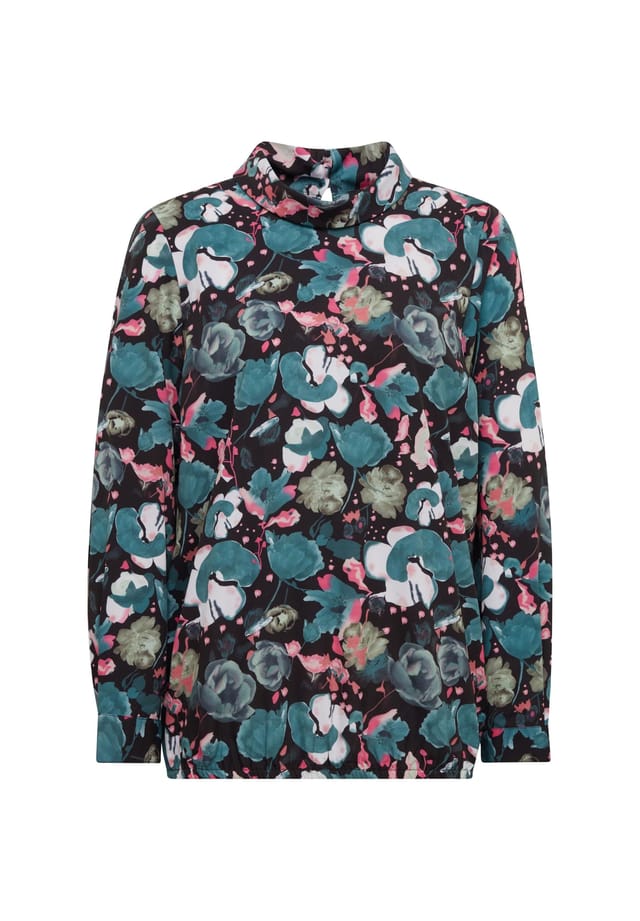 Короткий размер: блузка с абстрактным принтом и легким блеском. Goldner, мультиколор
Короткий размер: блузка с абстрактным принтом и легким блеском. Goldner, мультиколор