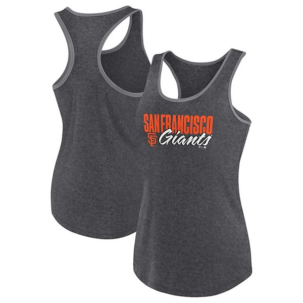 Женский черный топ-майка racerback San Francisco Giants plus size Profile
Женский черный топ-майка racerback San Francisco Giants plus size Profile