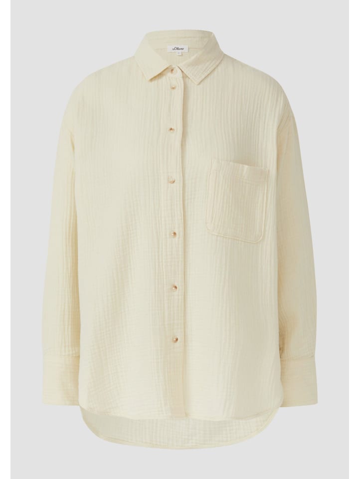 Блузка 0750_светло-бежевая s.Oliver
Блузка 0750_светло-бежевая s.Oliver