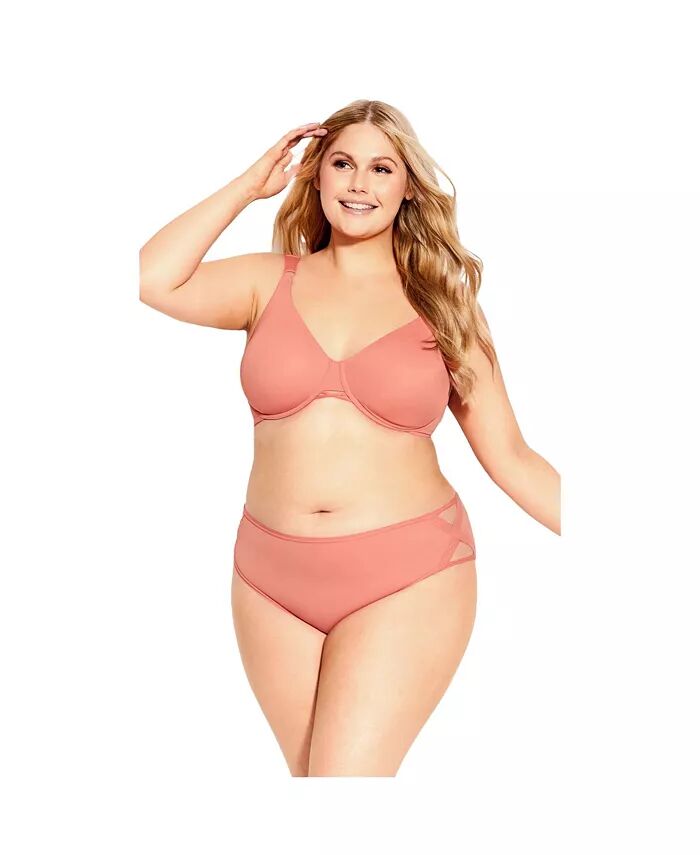 Женские модные трусы-брифы из микрофибры больших размеров с высоким вырезом AVENUE, розовый
Женские модные трусы-брифы из микрофибры больших размеров с высоким вырезом AVENUE, розовый