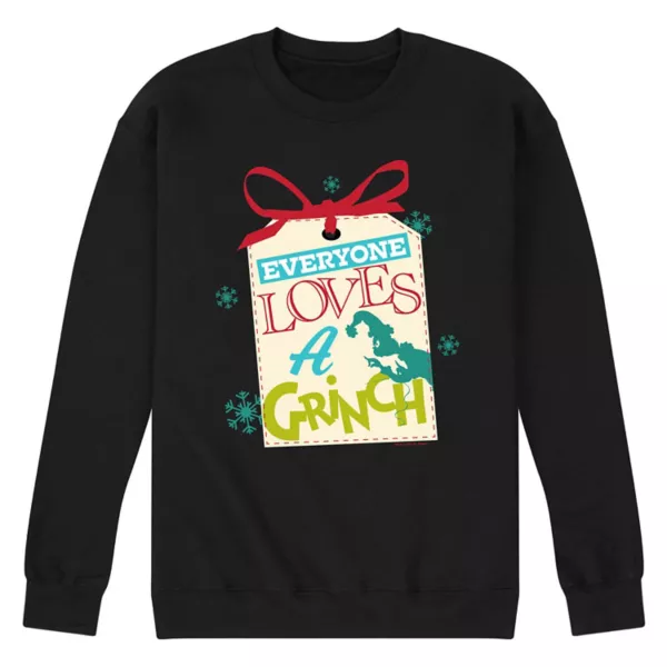 Мужская флисовая толстовка "Доктор Сьюз: Гринч — все любят Гринча" Licensed Character, черный
Мужская флисовая толстовка "Доктор Сьюз: Гринч — все любят Гринча" Licensed Character, черный