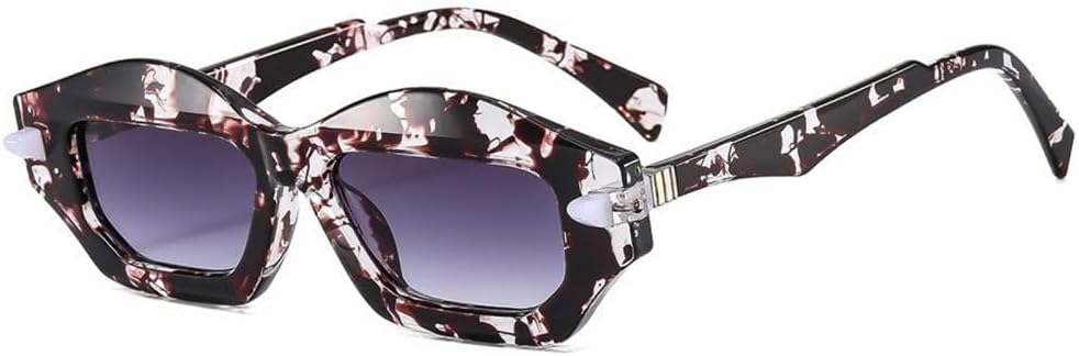 Модные ретро-солнцезащитные очки с цветочным рисунком, неправильной квадратной формы, для женщин и мужчин, сексуальные винтажные солнцезащитные очки MTZJH, Flower Grey
Модные ретро-солнцезащитные очки с цветочным рисунком, неправильной квадратной формы, для женщин и мужчин, сексуальные винтажные солнцезащитные очки MTZJH, Flower Grey