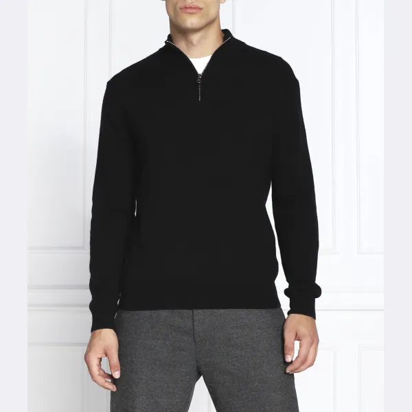 Свитер обычного кроя с добавлением шерсти и кашемира Oscar Jacobson, черный
Свитер обычного кроя с добавлением шерсти и кашемира Oscar Jacobson, черный