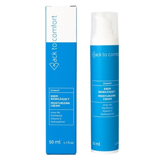 Крем увлажняющий с мочевиной 5% - Уреавит, 50мл Back To Comfort, inna
Крем увлажняющий с мочевиной 5% - Уреавит, 50мл Back To Comfort, inna