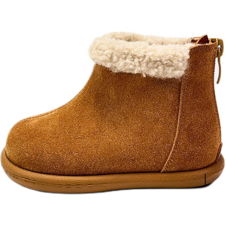 Детские зимние ботинки для дошкольников QINUOSHU, желтый 
Детские зимние ботинки для дошкольников QINUOSHU, желтый