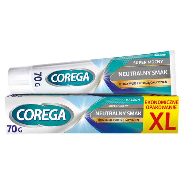 Крем для фиксации зубных протезов, натуральный вкус, 70 г Corega Super mocny
Крем для фиксации зубных протезов, натуральный вкус, 70 г Corega Super mocny