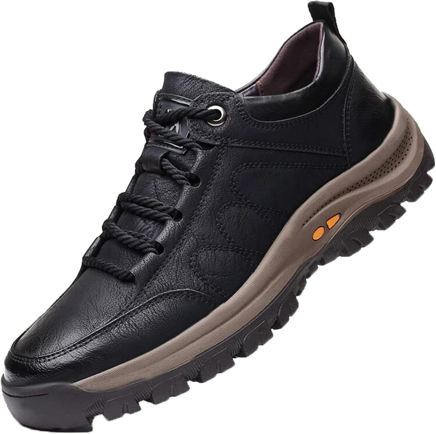 Мужские осенне-зимние ботинки Yiozoi, короткие кожаные ботинки с круглым носком, удобные высокие ботинки на шнуровке для повседневной носки, черный
Мужские осенне-зимние ботинки Yiozoi, короткие кожаные ботинки с круглым носком, удобные высокие ботинки на шнуровке для повседневной носки, черный