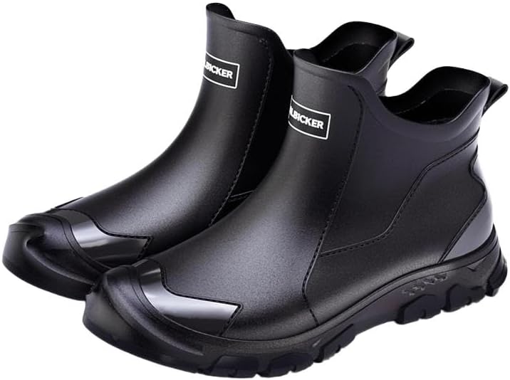 Мужские водонепроницаемые легкие резиновые резиновые сапоги Swzec, черный
Мужские водонепроницаемые легкие резиновые резиновые сапоги Swzec, черный