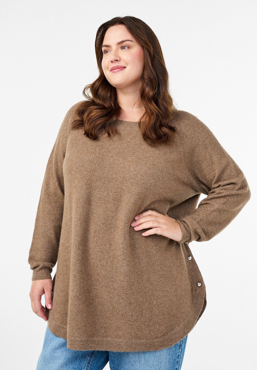 Джемпер Zizzi Jumper, Caribou Melange/Mottled Light Brown
Джемпер Zizzi Jumper, Caribou Melange/Mottled Light Brown