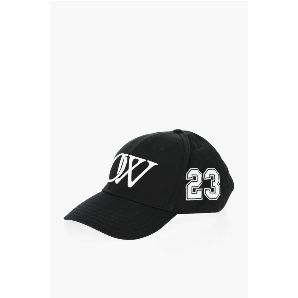 Кепка из хлопкового твила с тиснеными деталями Off-White, Black
Кепка из хлопкового твила с тиснеными деталями Off-White, Black