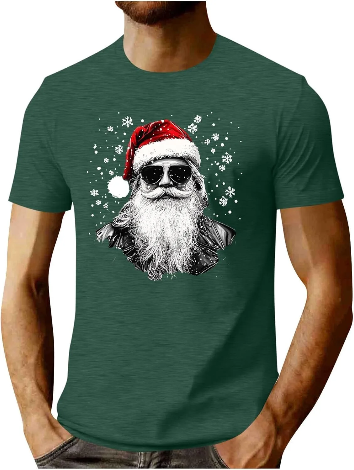 Футболка с принтом Санта-Клауса Xiaojmake
Футболка с принтом Санта-Клауса Xiaojmake