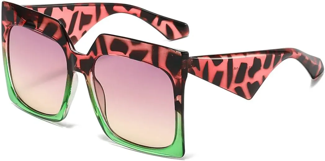 Солнцезащитные очки для мужчин и женщин - защита UV400 - увеличенные линзы с леопардовым градиентом для занятий спортом на открытом воздухе и вождения DSVIGF, Pink
Солнцезащитные очки для мужчин и женщин - защита UV400 - увеличенные линзы с леопардовым градиентом для занятий спортом на открытом воздухе и вождения DSVIGF, Pink