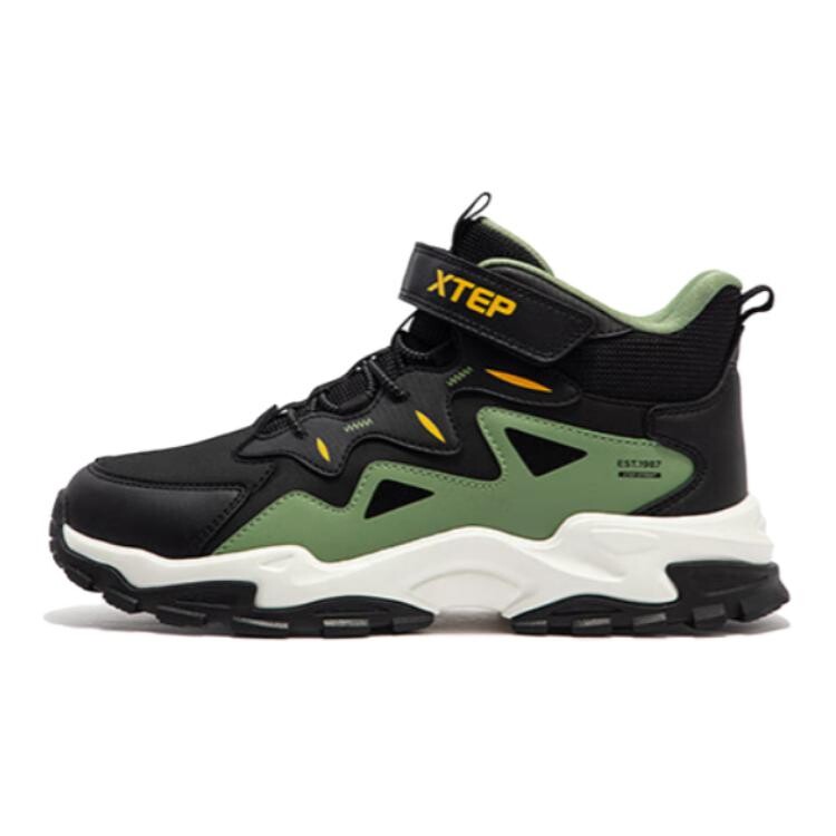 Кроссовки XTEP Kids Lifestyle Shoes GS High-top Black/grey Grass Green, зеленый 
Кроссовки XTEP Kids Lifestyle Shoes GS High-top Black/grey Grass Green, зеленый