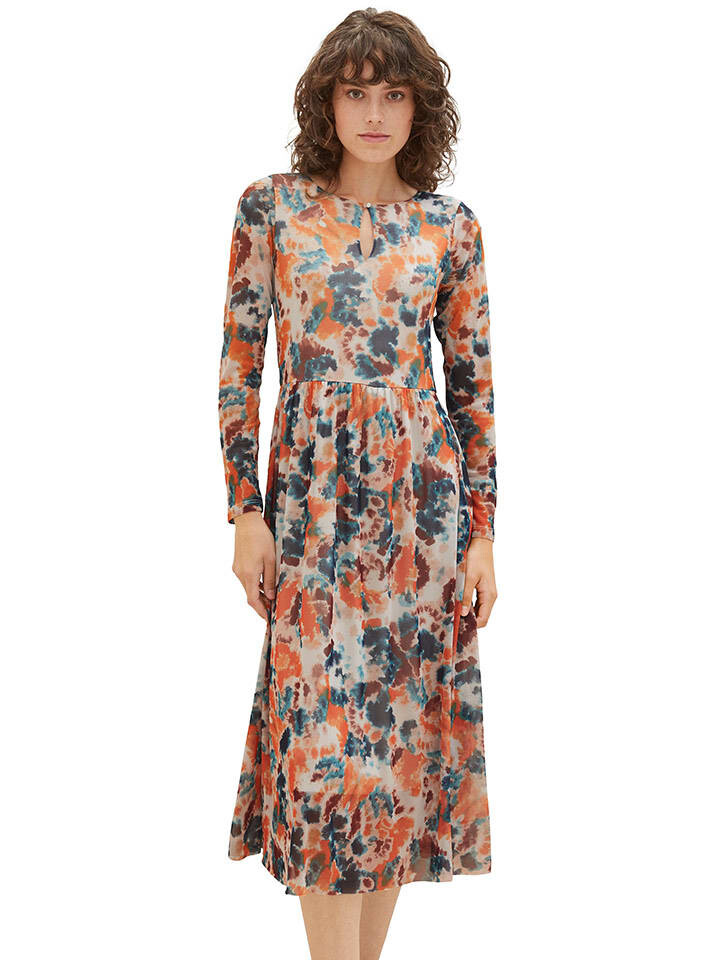 Длинное платье Tom Tailor, красочный
Длинное платье Tom Tailor, красочный